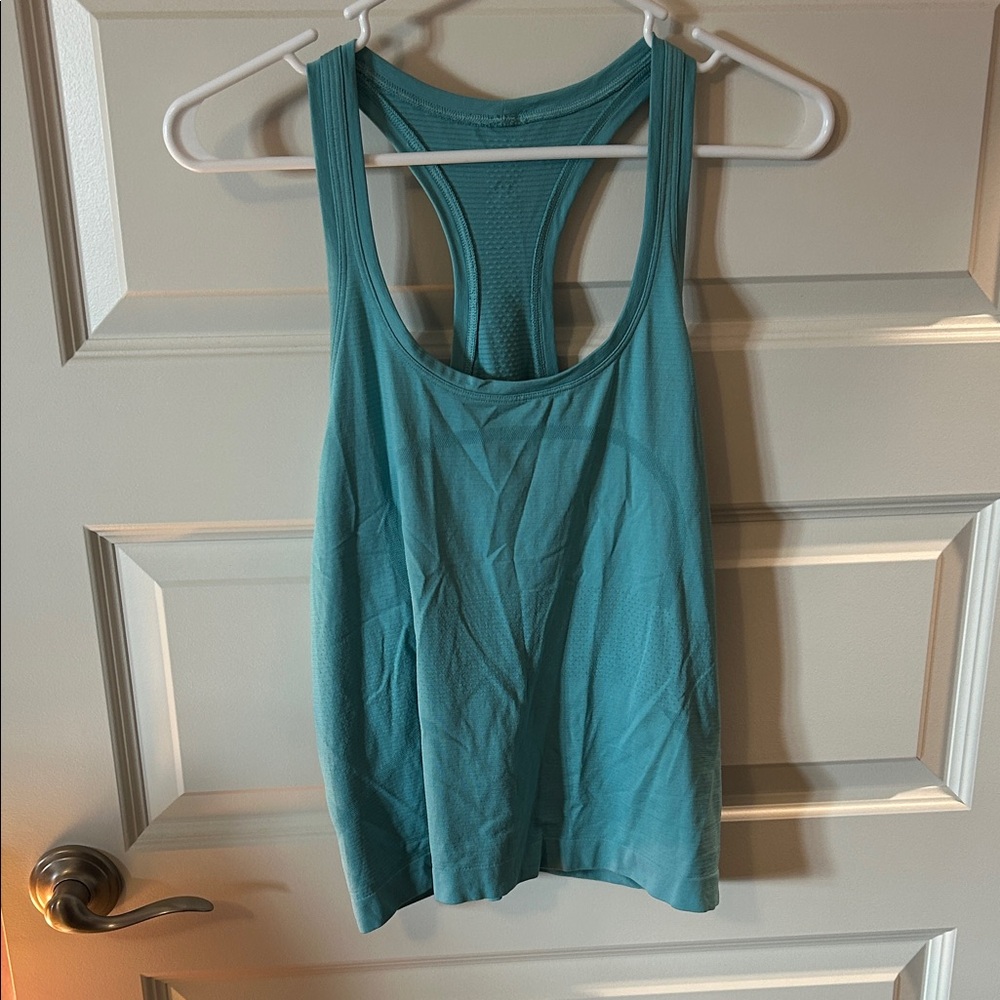LULULEMON Women's Teal Racerback Tank Top (SIZE 10-12)